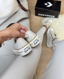 Converse Star Plataforma Areia Pu