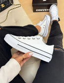 Converse Star Plataforma Branco
