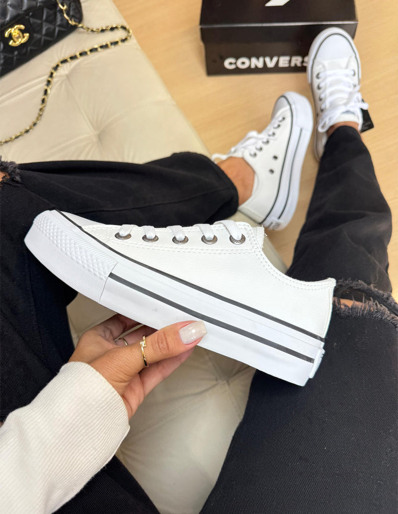 Converse Star Plataforma Branco
