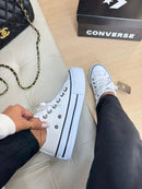 Converse Star Plataforma Branco