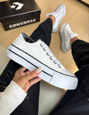 Converse Star Plataforma Branco