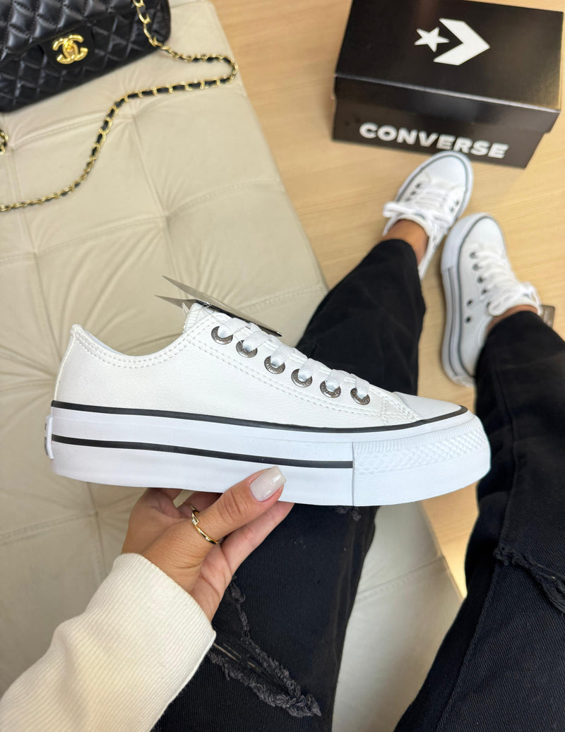 Converse Star Plataforma Branco