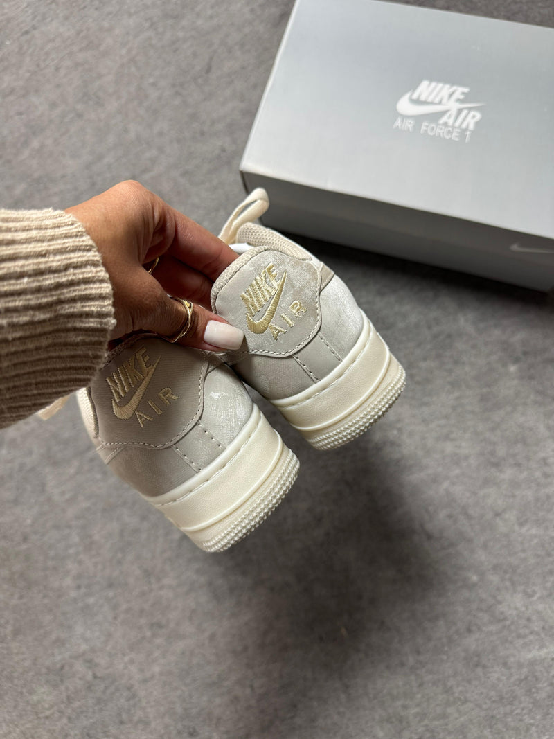 Nk Air Force F1 Luxo Cinza Aveludado