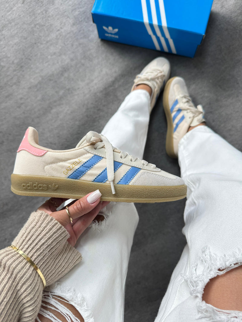 Ad Gazelle Bege Azul Goiaba