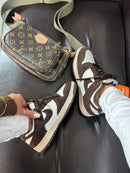 Nk Dunk Low Pro Camurça Cacau