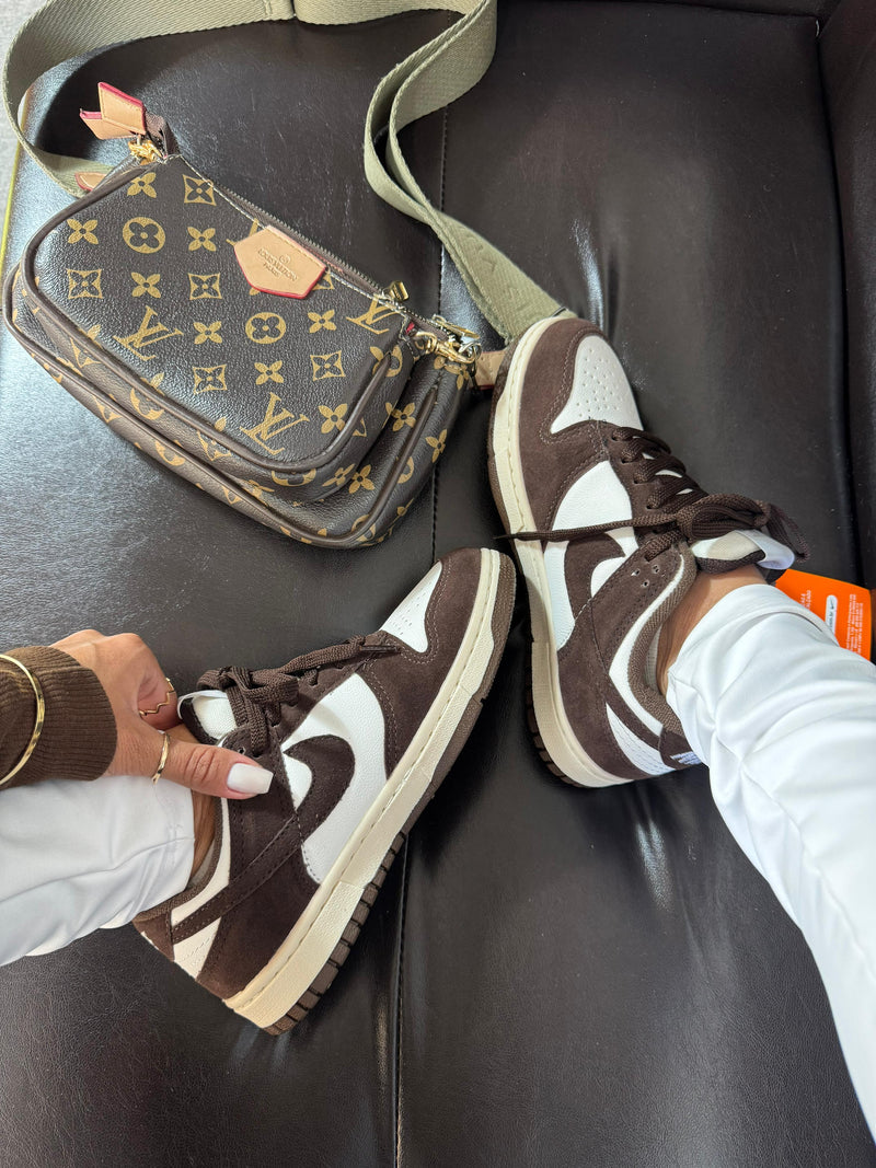 Nk Dunk Low Pro Camurça Cacau