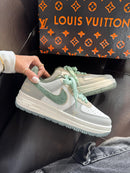 Nk Air Force X  LV Cinza Verde