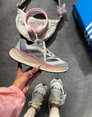 Ad Adizero Boston 12 Cinza Rosê