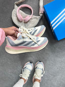 Ad Adizero Boston 12 Cinza Rosê