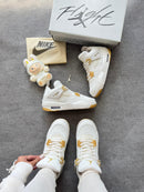 Nk Air Jordan 4 Off/Ouro