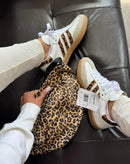 Ad Samba OG Couro Off/Onça