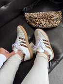 Ad Samba OG Couro Off/Onça