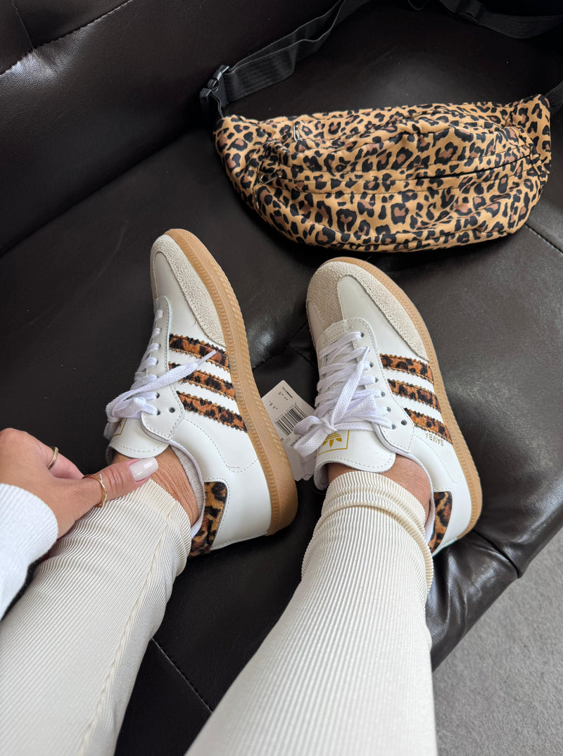 Ad Samba OG Couro Off/Onça