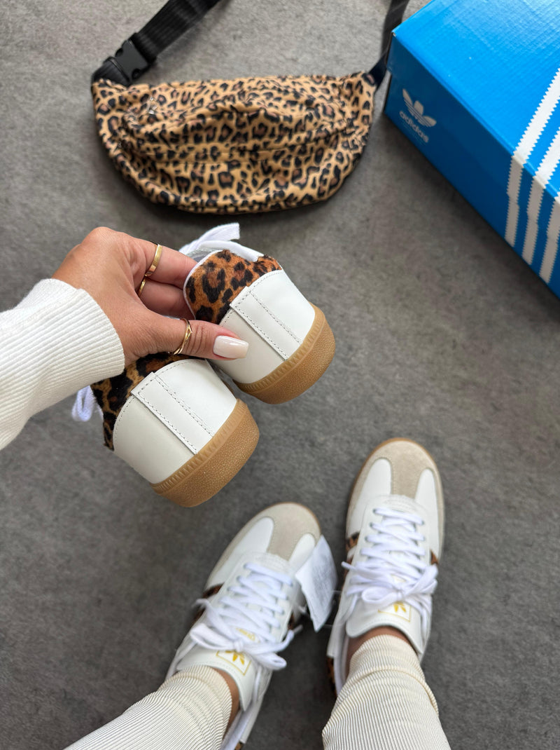 Ad Samba OG Couro Off/Onça