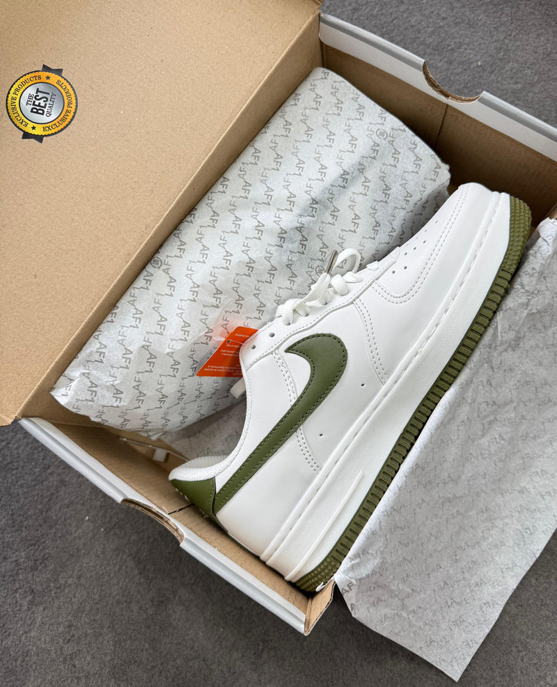 Nk Air Force F1 Luxo Bco/Militar
