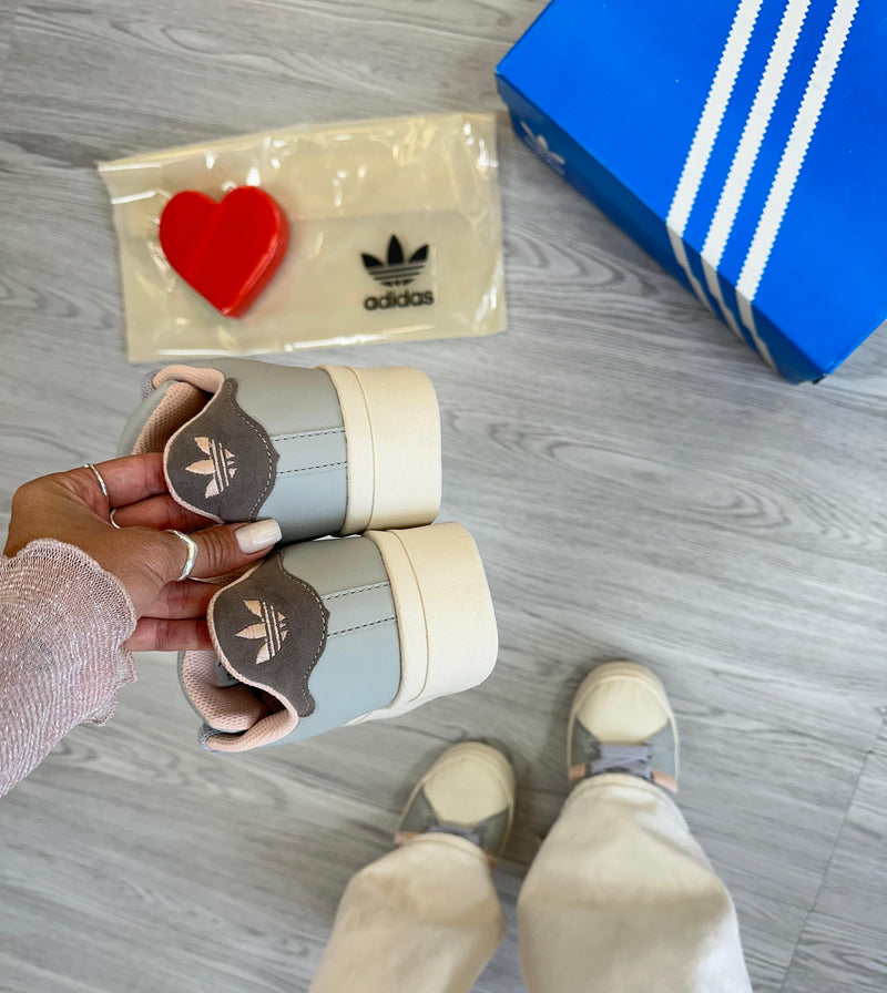 Ad Superstar Bonega Azul/Rosê