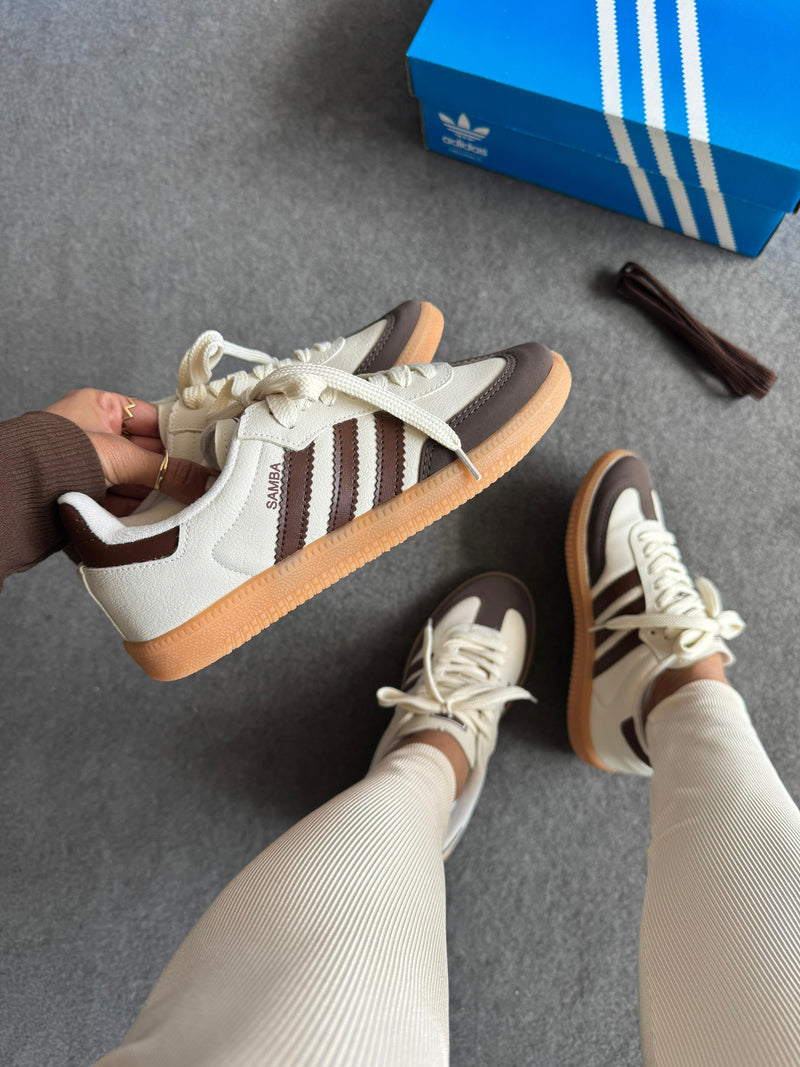 Ad Samba Off White/Café