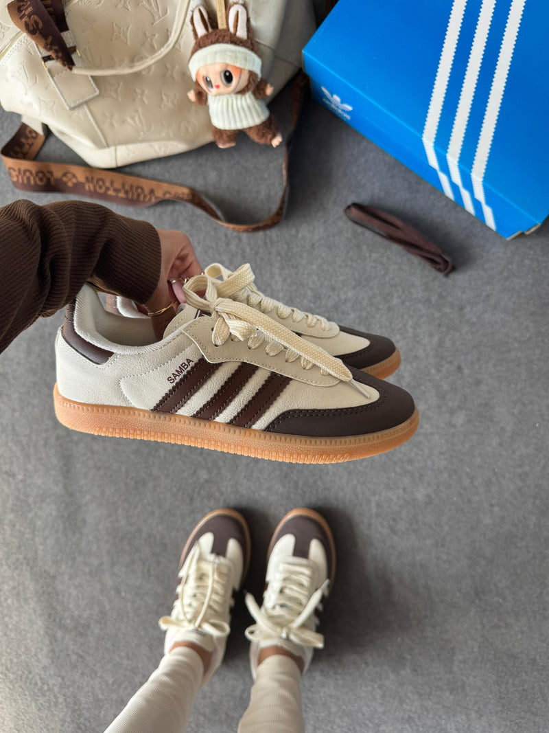Ad Samba Off White/Café
