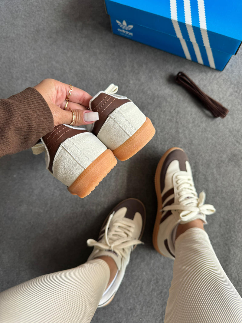Ad Samba Off White/Café