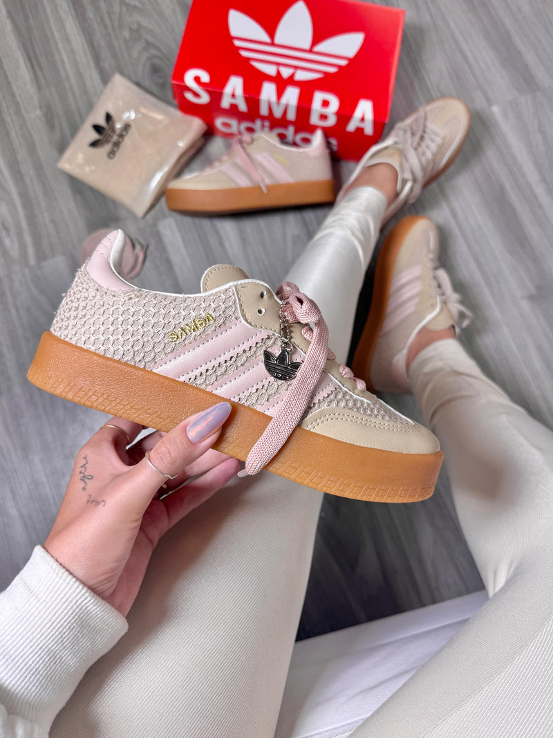 Ad Sambae Trico Bege/Rose