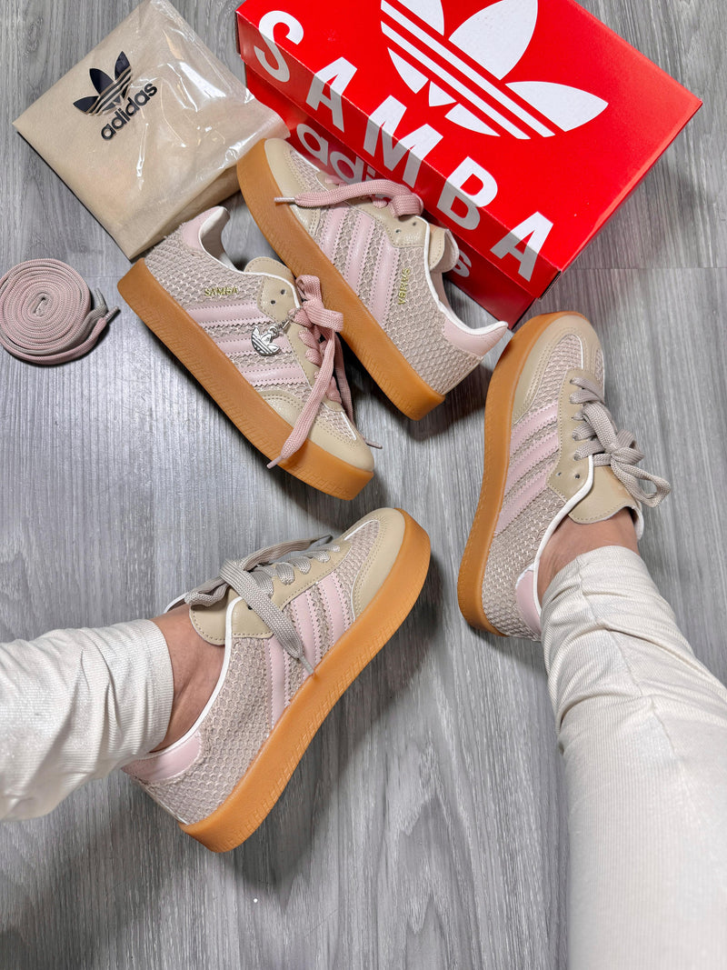 Ad Sambae Trico Bege/Rose