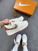 Nk Air Force F1 Off/Animal Print