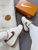 Nk Air Force F1 Off/Animal Print