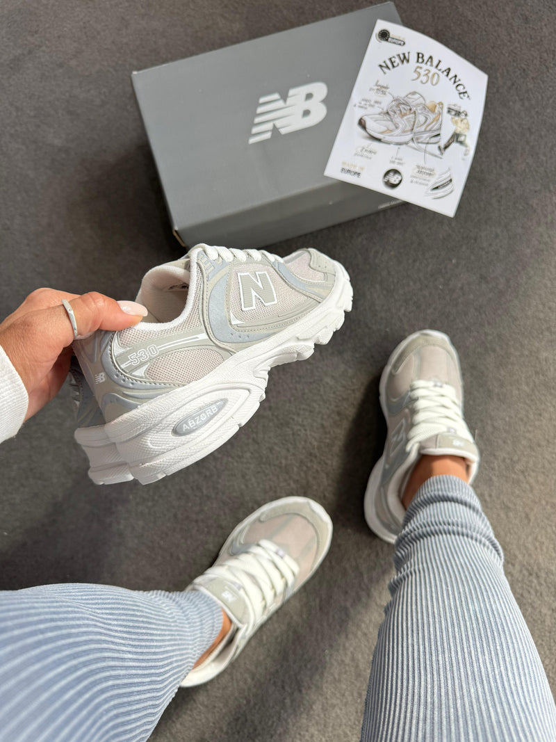NB 530 Cinza/Bco