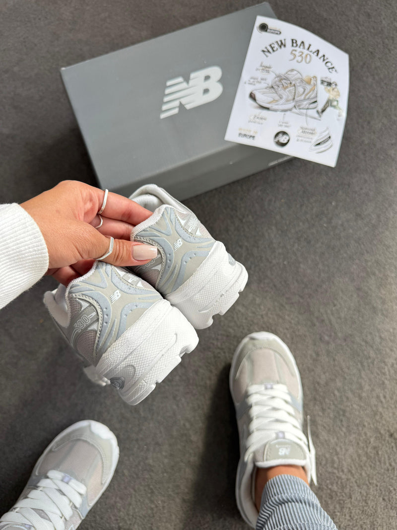 NB 530 Cinza/Bco