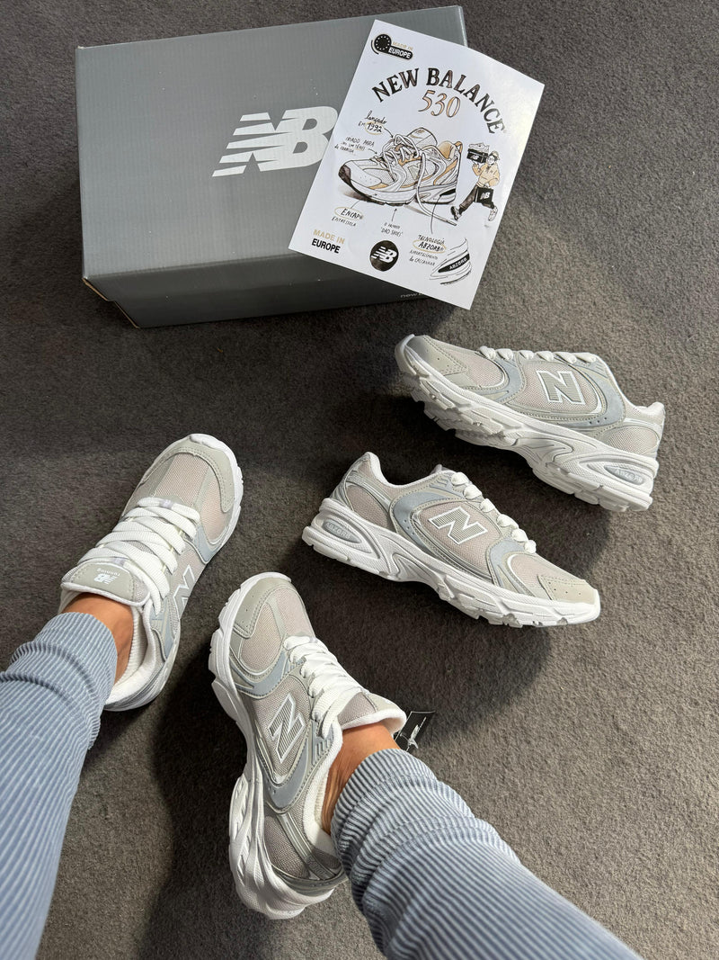 NB 530 Cinza/Bco