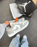 Nk Jordan Low Cinza/branco