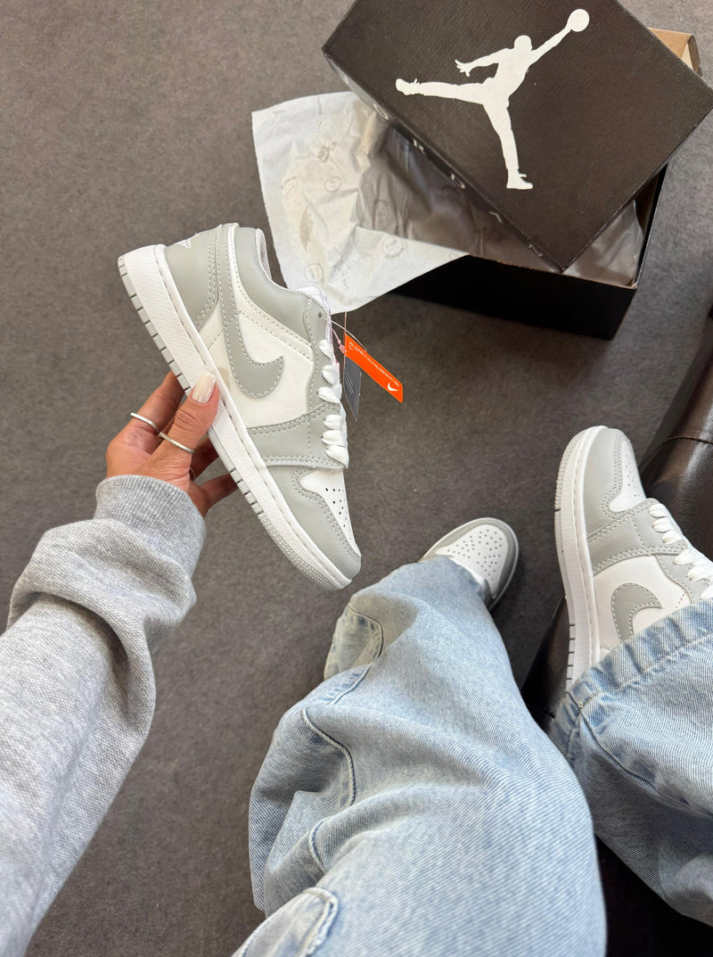 Nk Jordan Low Cinza/branco