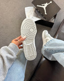 Nk Jordan Low Cinza/branco