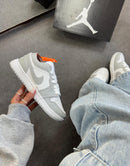 Nk Jordan Low Cinza/branco