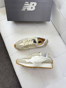 NB 327 Couro Bege Branco