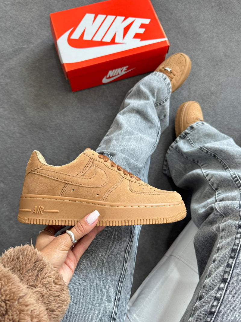 Nk Air Force F1 Camurça Caramelo