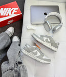 Nk Dunk Low Branco Cinza