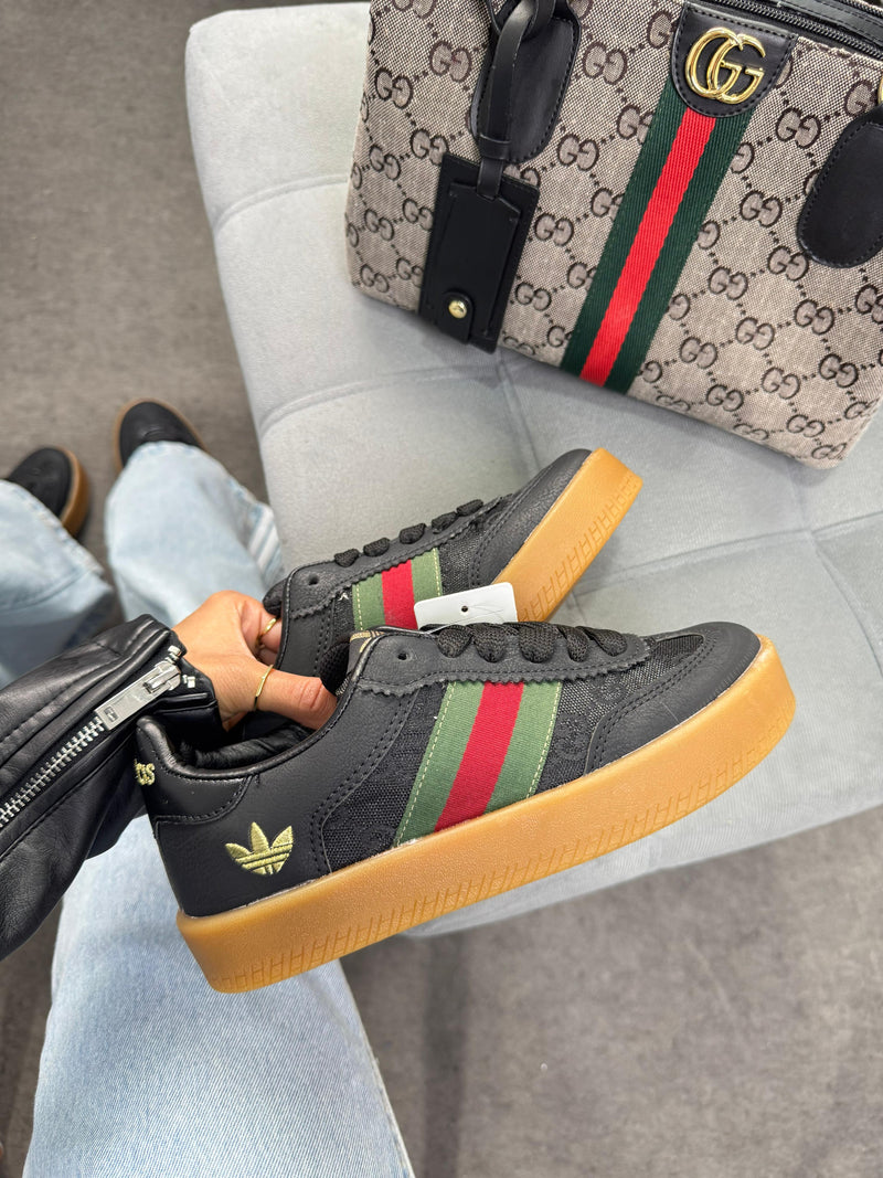 Sapatênis Ad Cort x Gcci Preto