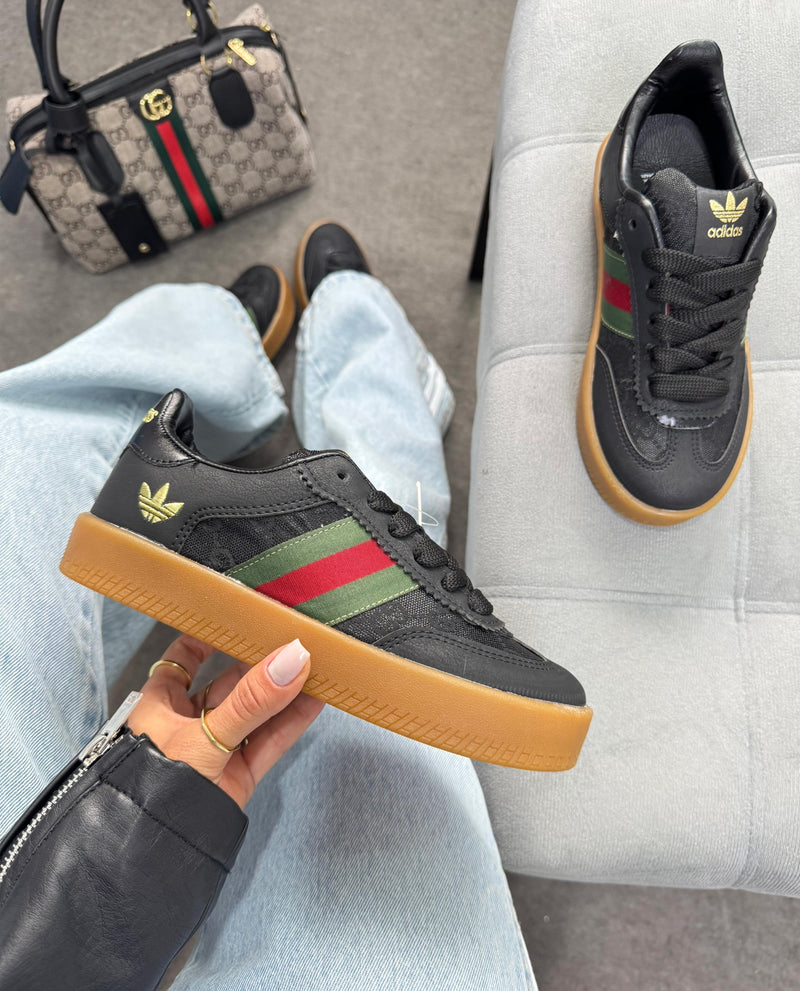 Sapatênis Ad Cort x Gcci Preto