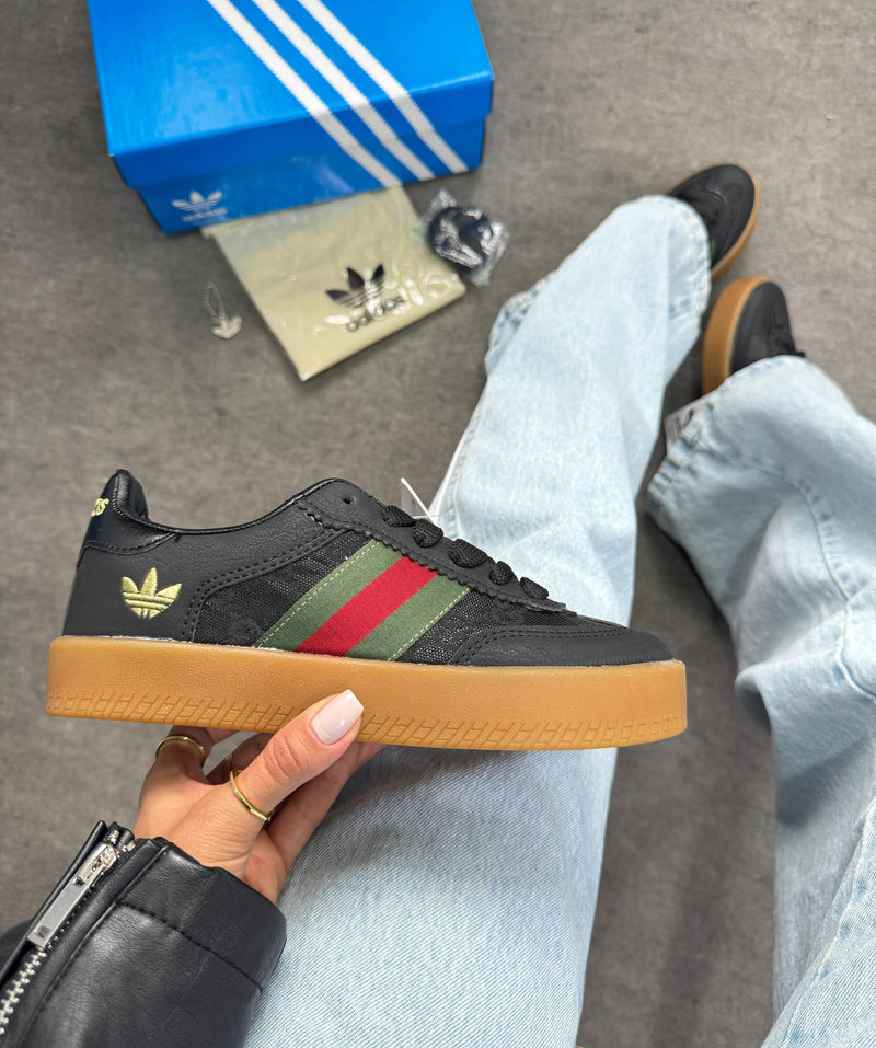 Sapatênis Ad Cort x Gcci Preto