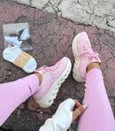 Tênis On Cloud X Z5 Rosa