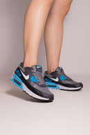 Nk Air Max 90 Grafite Azul