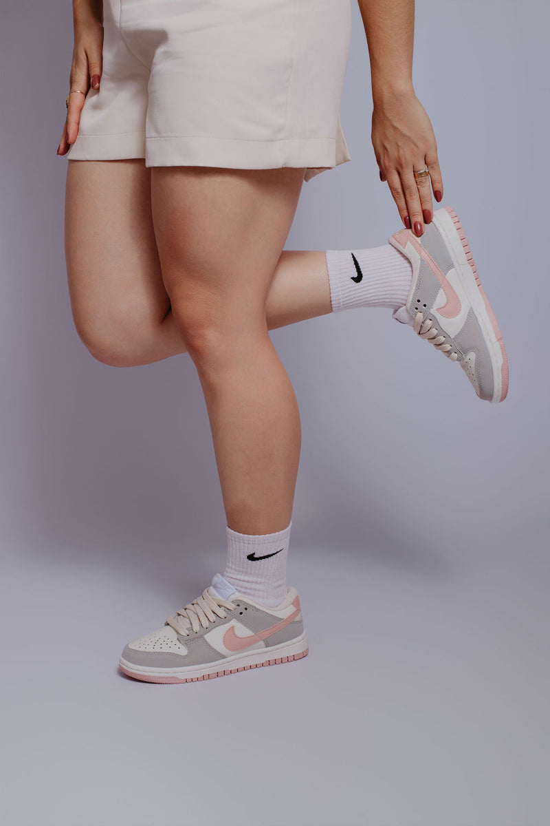 Nk Dunk Low Pro Cinza Off Rose