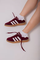 Ad Gazelle Prime Bôrdo Couro Legítimo