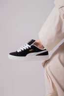 Pm XL Pleasure Preto Branco Couro