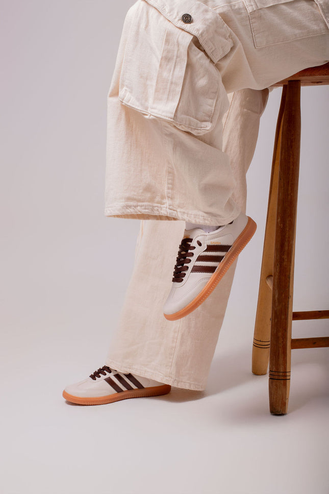 Ad Samba Og Sintético Bege/Café