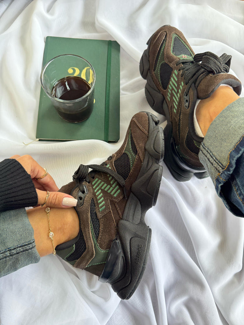 NB 9060 Marrom/Militar