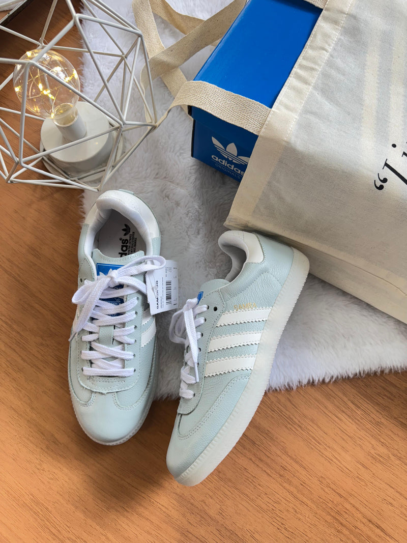 Ad Samba OG Couro Azul