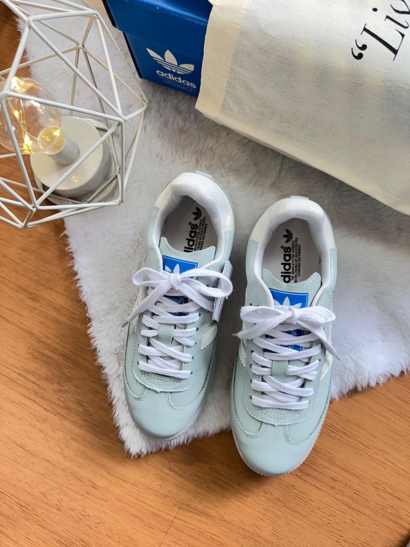 Ad Samba OG Couro Azul